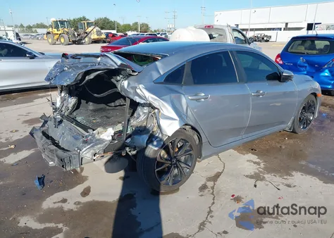 2019 Honda Civic Sport from USA, damaged, VIN 19XFC2F82KE020531